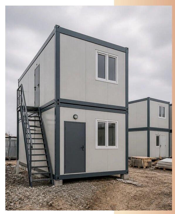 Недорогие модульные здания в Таре по цене от 154320 р. | БытовкаПрофи-Тар